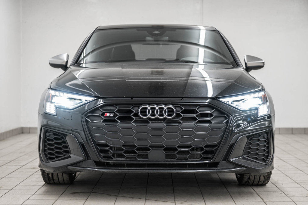 2022 Audi S3 SEDAN TECHNIK BLACK OPTIC CARBON INLAYS in Laval, Quebec - 2 - w1024h768px