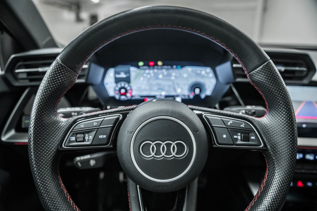 2022 Audi S3 SEDAN TECHNIK BLACK OPTIC CARBON INLAYS in Laval, Quebec - 15 - w1024h768px