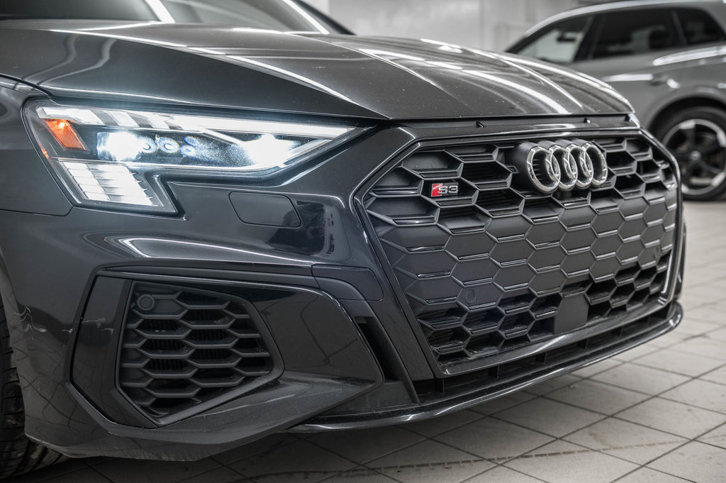 2022 Audi S3 SEDAN TECHNIK BLACK OPTIC CARBON INLAYS in Laval, Quebec - 7 - w1024h768px