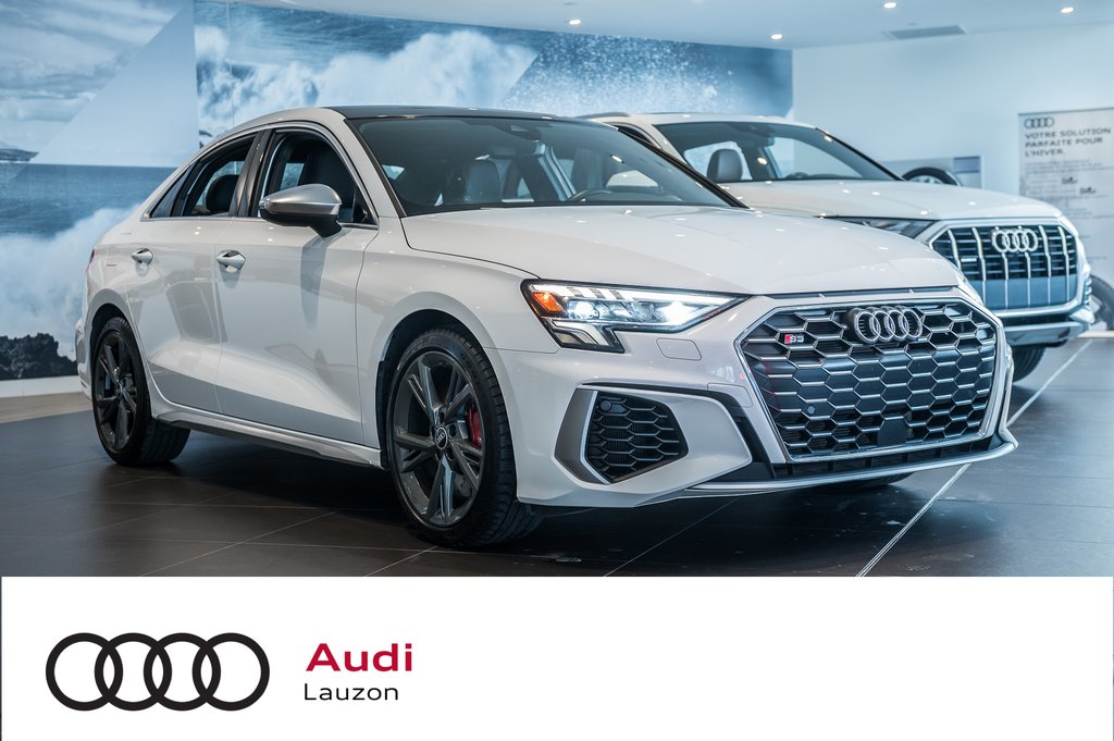 2022 Audi S3 SEDAN KOMFORT, RED CALIPERS in Laval, Quebec - 1 - w1024h768px