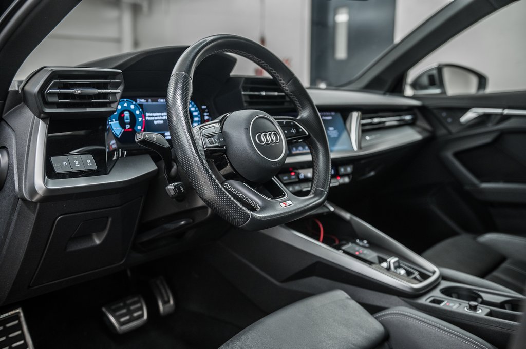 Audi S3 SEDAN KOMFORT RED CALIPER 2022 à Laval, Québec - 14 - w1024h768px