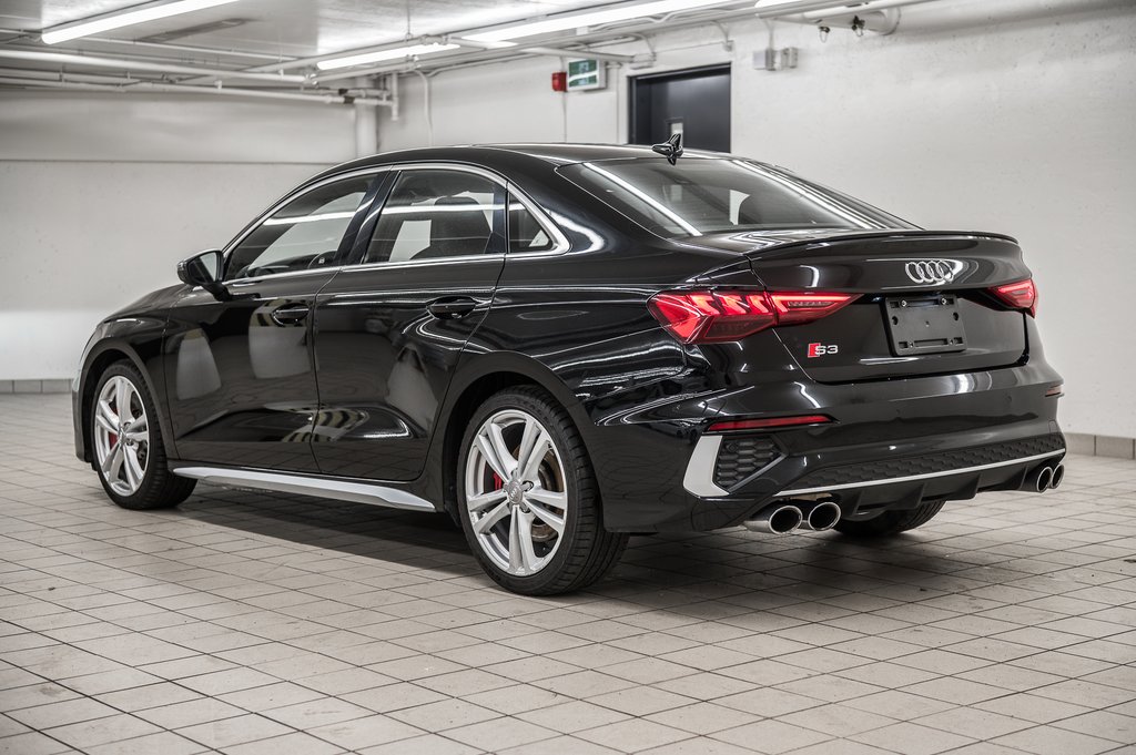 Audi S3 SEDAN KOMFORT RED CALIPER 2022 à Laval, Québec - 4 - w1024h768px