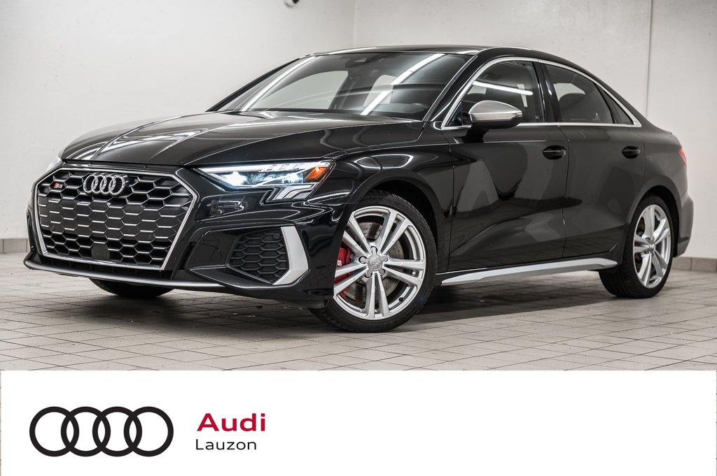 Audi S3 SEDAN KOMFORT RED CALIPER 2022 à Laval, Québec - 1 - w1024h768px