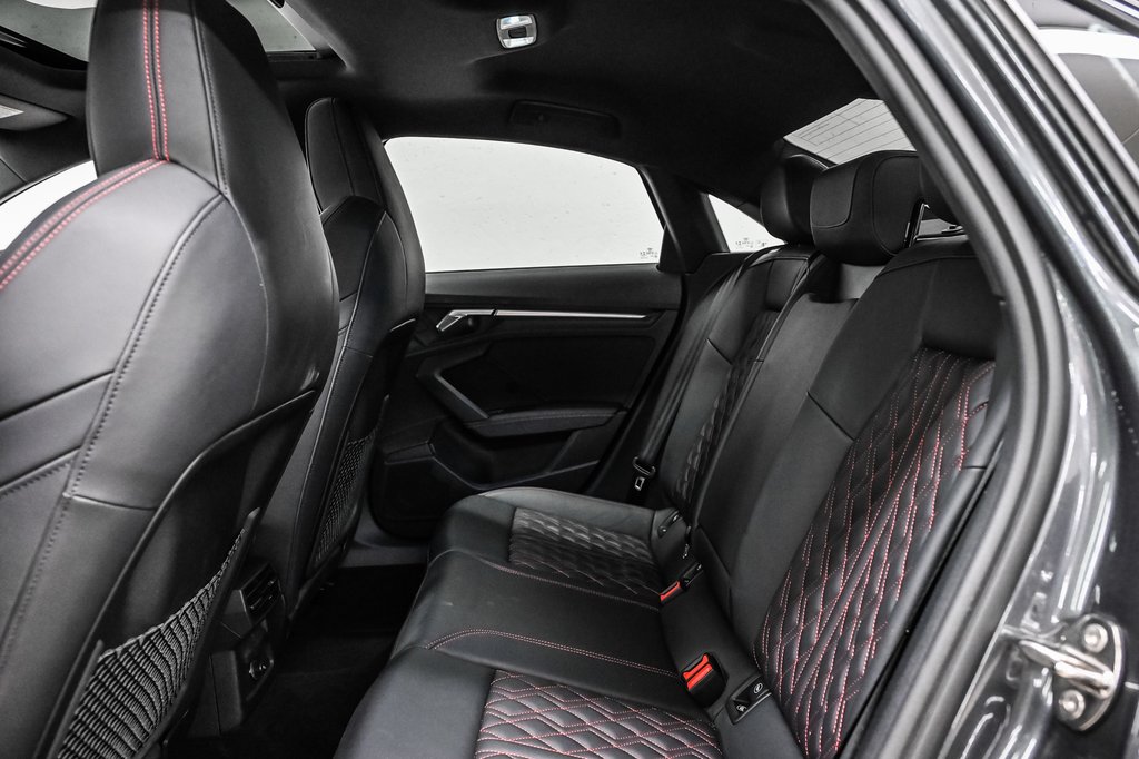 2022 Audi S3 Sedan PROGRESSIV BLACK OPTIC RED CALIPER in Laval, Quebec - 17 - w1024h768px