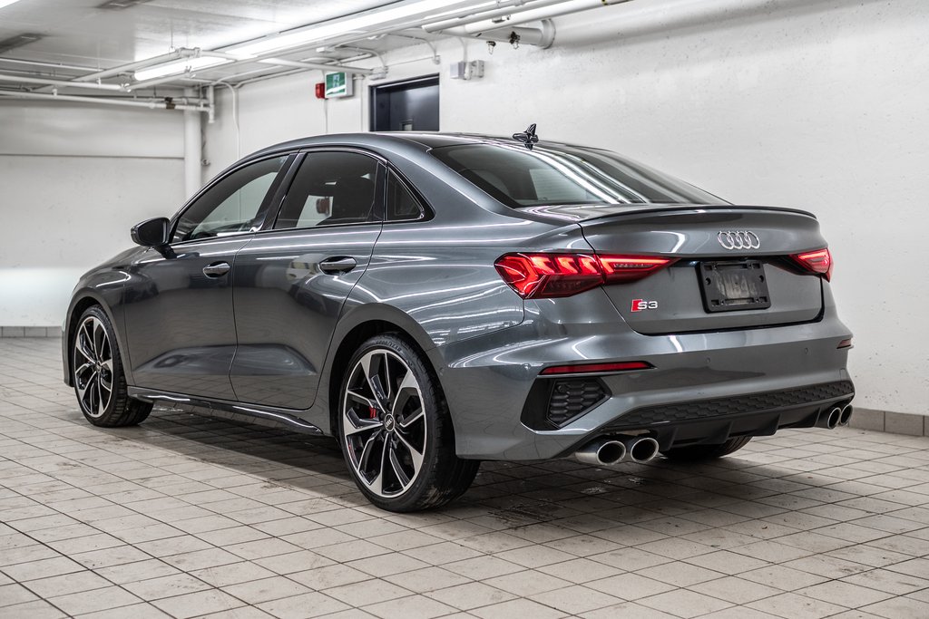 2022 Audi S3 PROGRESSIV BLACK OPTIC ADV HANGLING PKG in Laval, Quebec - 4 - w1024h768px