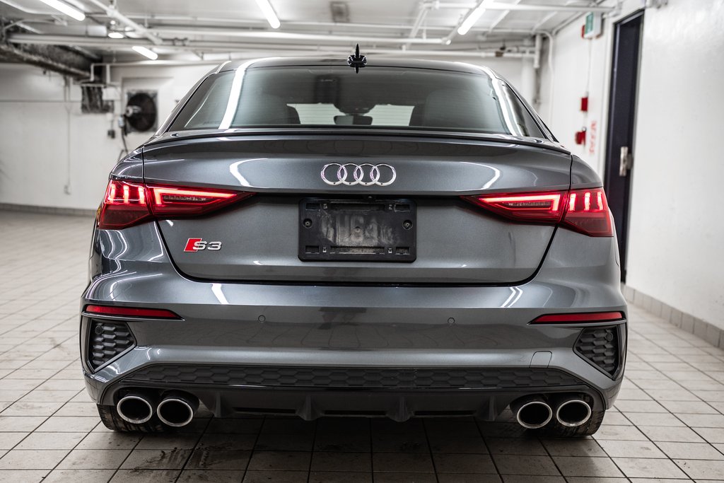 2022 Audi S3 PROGRESSIV BLACK OPTIC ADV HANGLING PKG in Laval, Quebec - 5 - w1024h768px