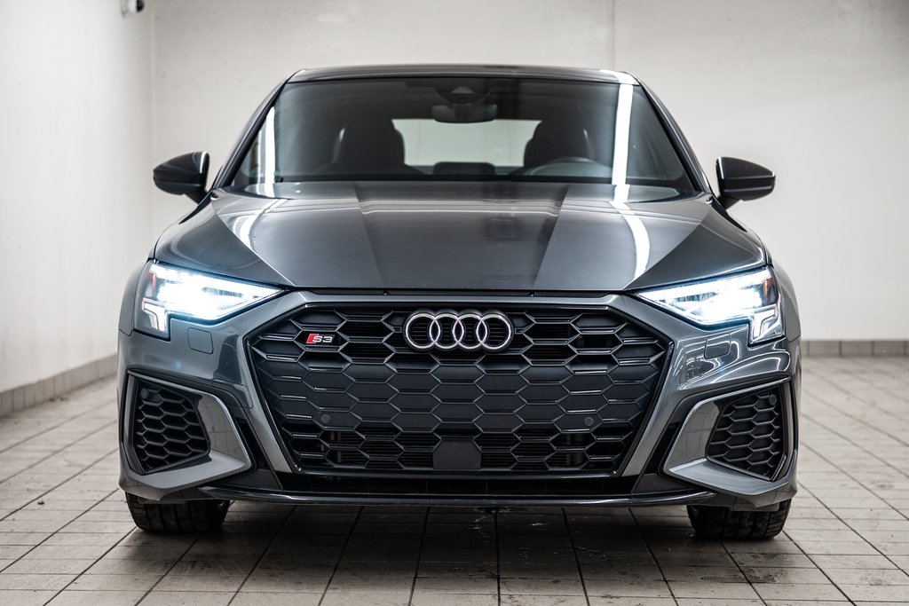 2022 Audi S3 PROGRESSIV BLACK OPTIC ADV HANGLING PKG in Laval, Quebec - 2 - w1024h768px