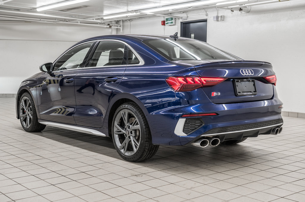 2023 Audi S3 SEDAN KOMFORT QUATTRO in Laval, Quebec - 4 - w1024h768px