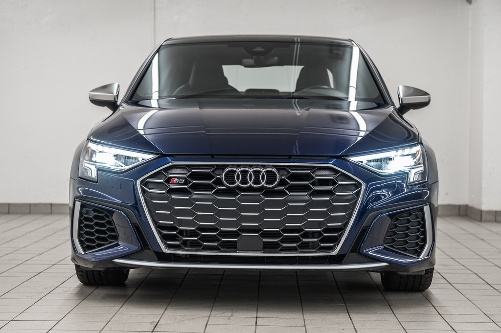 2023 Audi S3 SEDAN KOMFORT QUATTRO in Laval, Quebec - 2 - w1024h768px