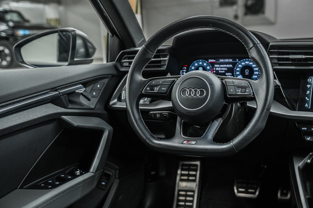 2023 Audi S3 SEDAN KOMFORT QUATTRO in Laval, Quebec - 27 - w1024h768px