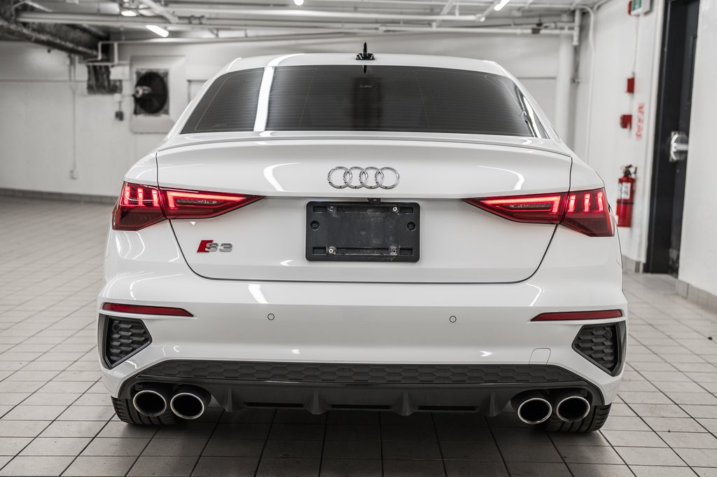 2023 Audi S3 SEDAN KOMFORT TECH PKG PHONE BOX in Laval, Quebec - 5 - w1024h768px