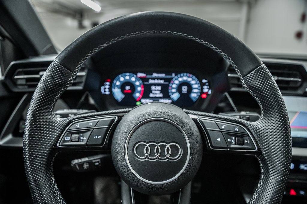 2023 Audi S3 SEDAN KOMFORT TECH PKG PHONE BOX in Laval, Quebec - 15 - w1024h768px