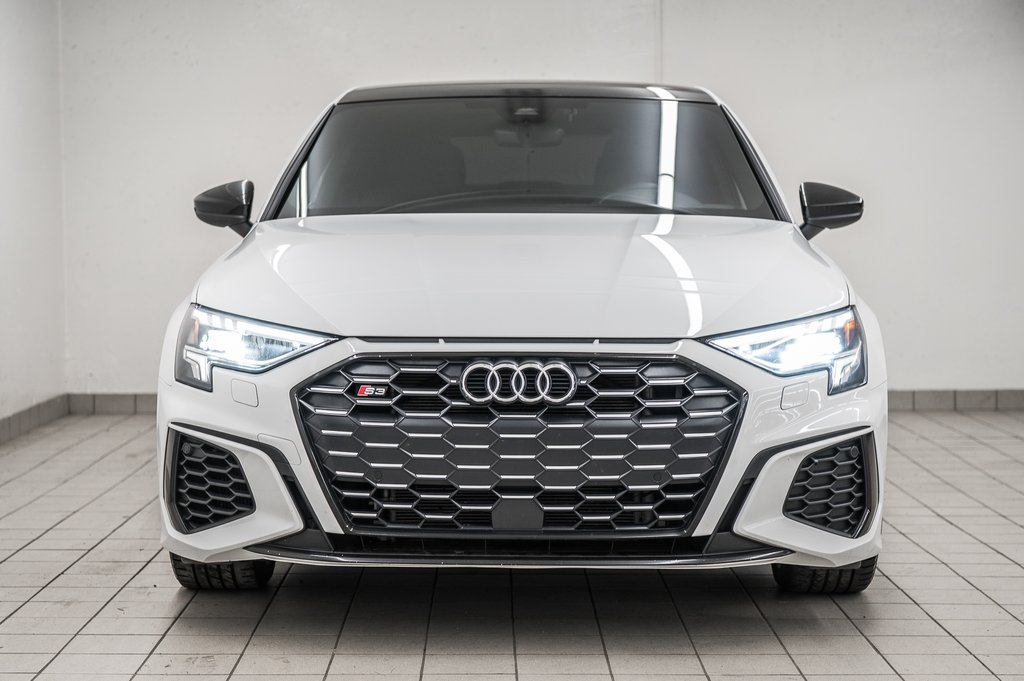 2023 Audi S3 SEDAN KOMFORT TECH PKG PHONE BOX in Laval, Quebec - 2 - w1024h768px