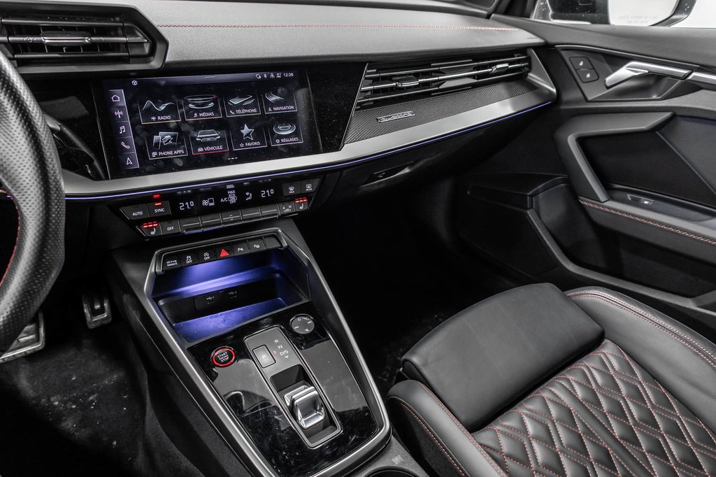 2023 Audi S3 Sedan PROGRESSIV BLACK OPTICS-SPORT EXHAUST-ADV HANDLING in Laval, Quebec - 22 - w1024h768px