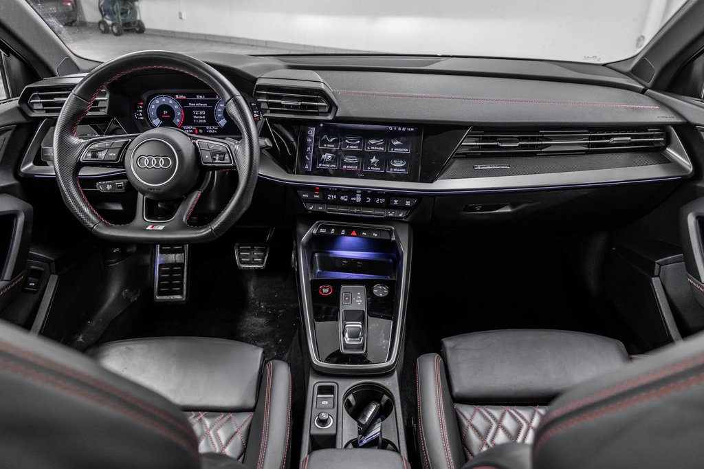 2023 Audi S3 Sedan PROGRESSIV BLACK OPTICS-SPORT EXHAUST-ADV HANDLING in Laval, Quebec - 31 - w1024h768px