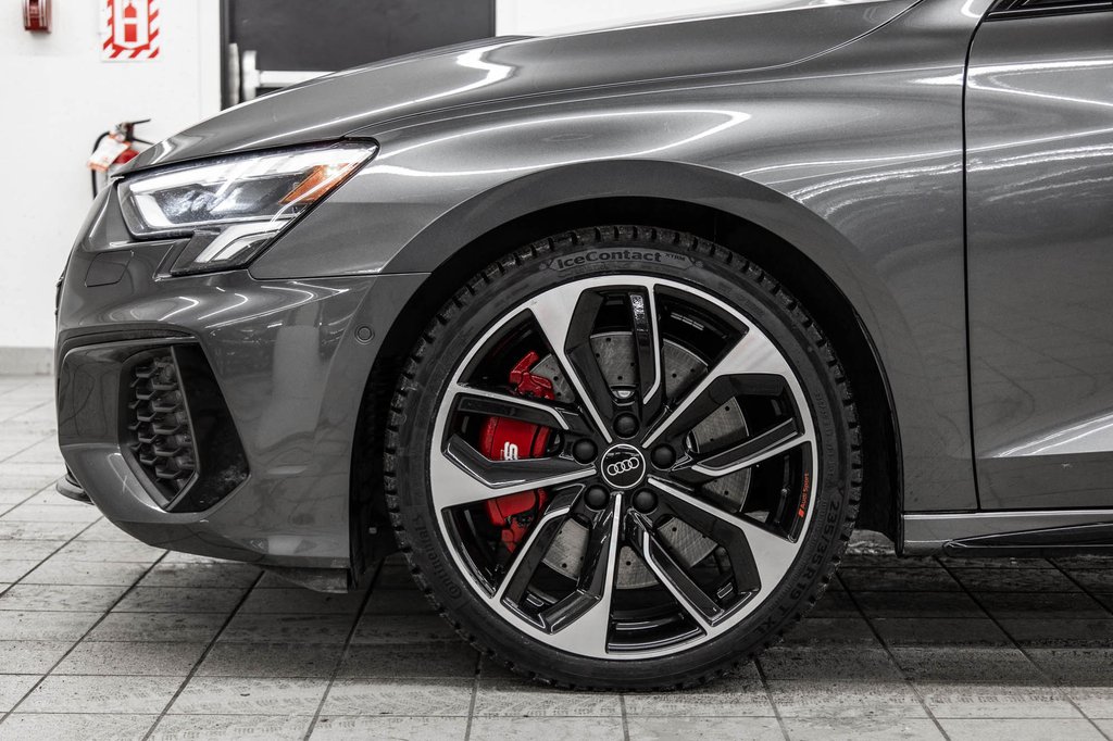 2023 Audi S3 Sedan PROGRESSIV BLACK OPTICS-SPORT EXHAUST-ADV HANDLING in Laval, Quebec - 8 - w1024h768px