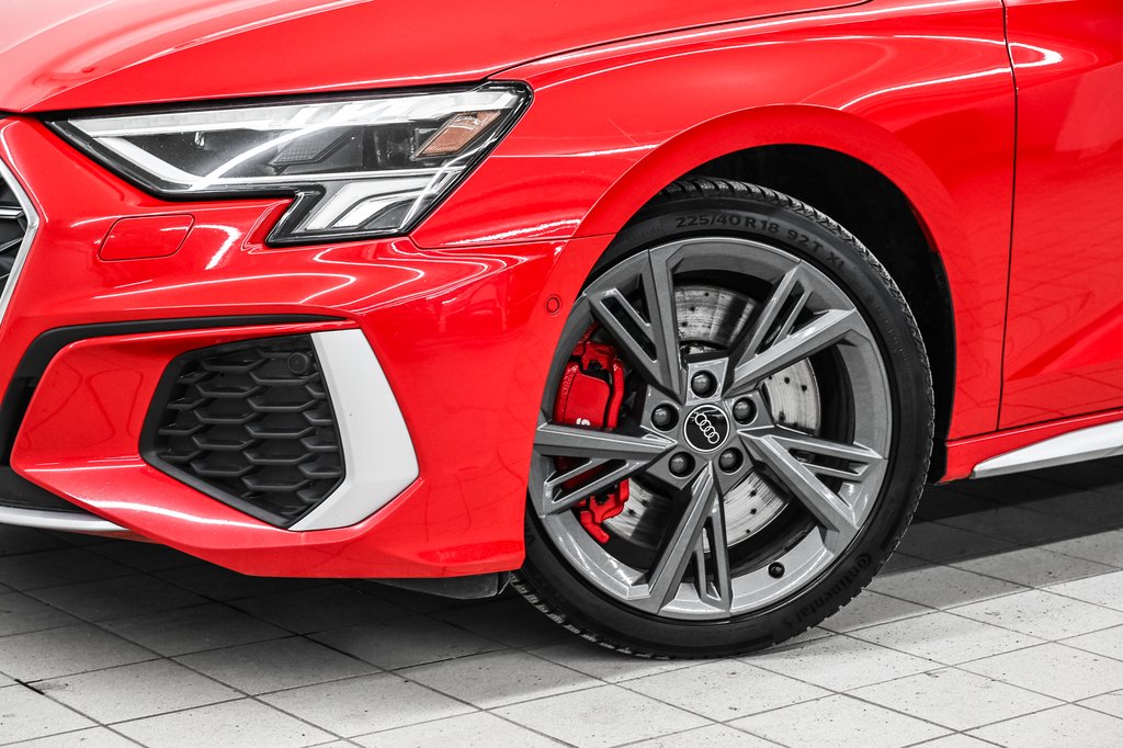 2023 Audi S3 Sedan KOMFORT QUATTRO RED CALIPER in Laval, Quebec - 2 - w1024h768px