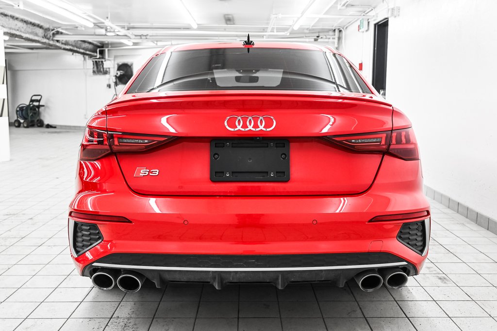 2023 Audi S3 Sedan KOMFORT QUATTRO RED CALIPER in Laval, Quebec - 7 - w1024h768px
