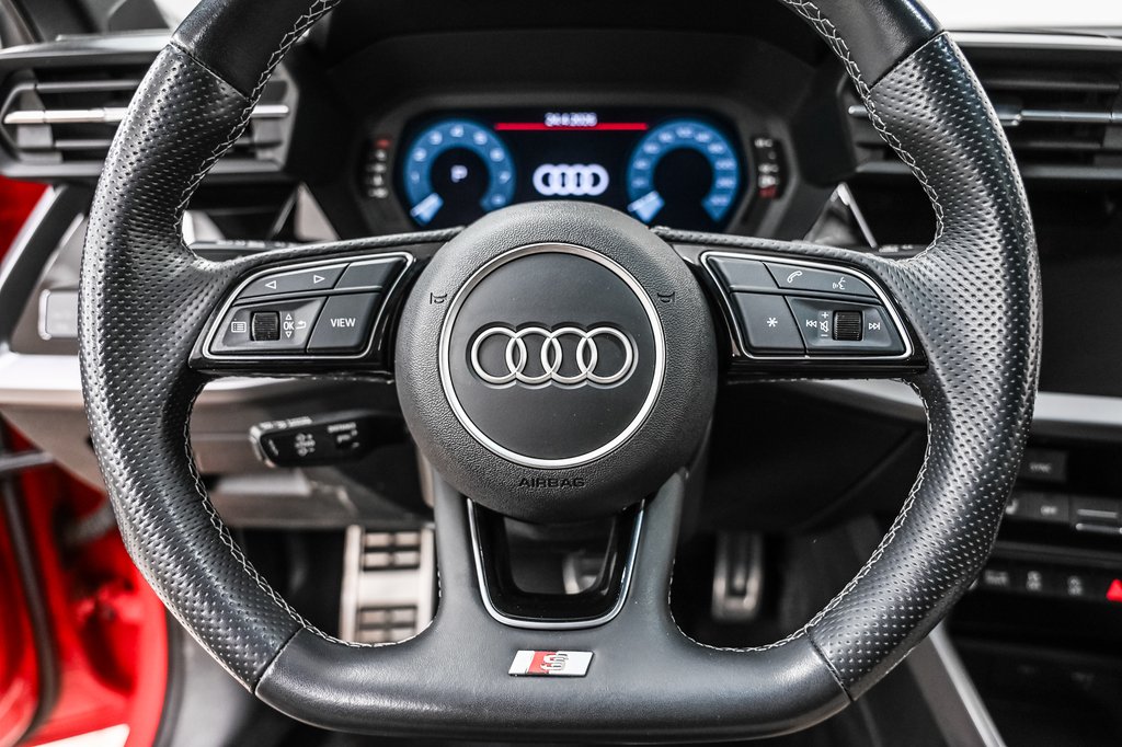 2023 Audi S3 Sedan KOMFORT QUATTRO RED CALIPER in Laval, Quebec - 11 - w1024h768px