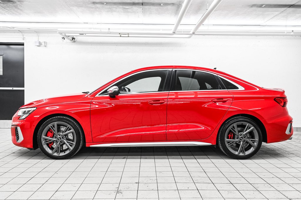 2023 Audi S3 Sedan KOMFORT QUATTRO RED CALIPER in Laval, Quebec - 5 - w1024h768px