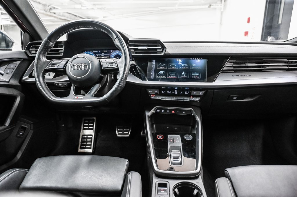 2023 Audi S3 Sedan KOMFORT QUATTRO RED CALIPER in Laval, Quebec - 20 - w1024h768px