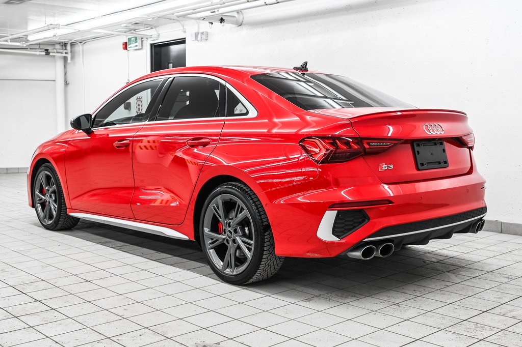 2023 Audi S3 Sedan KOMFORT QUATTRO RED CALIPER in Laval, Quebec - 6 - w1024h768px