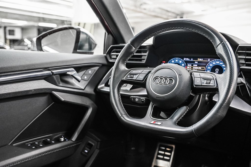 2023 Audi S3 Sedan KOMFORT QUATTRO RED CALIPER in Laval, Quebec - 21 - w1024h768px