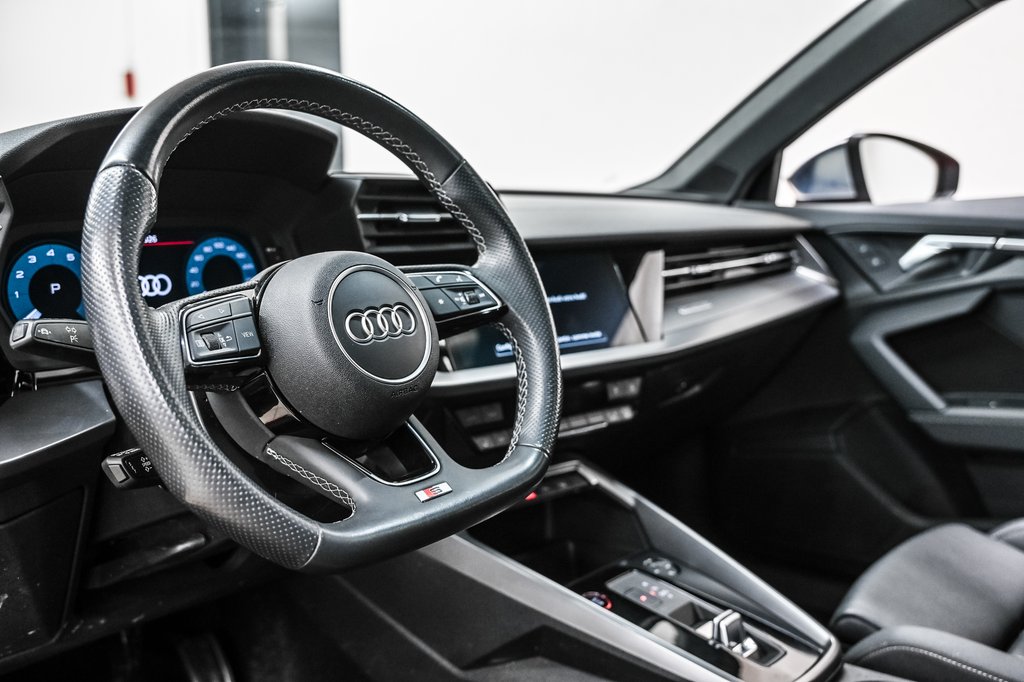 2023 Audi S3 Sedan KOMFORT QUATTRO RED CALIPER in Laval, Quebec - 9 - w1024h768px