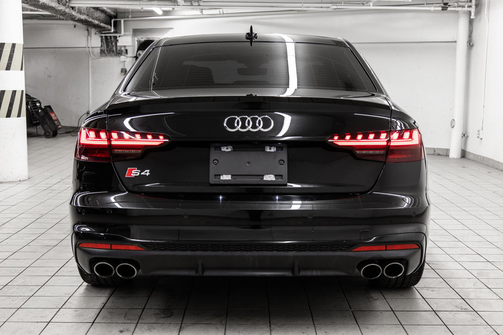 2021  S4 SEDAN TECHNIK BLACK PKG SPORT EXHAUST in Laval, Quebec - 5 - w1024h768px