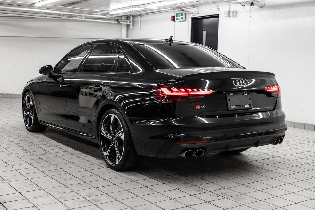 2021  S4 SEDAN TECHNIK BLACK PKG SPORT EXHAUST in Laval, Quebec - 4 - w1024h768px