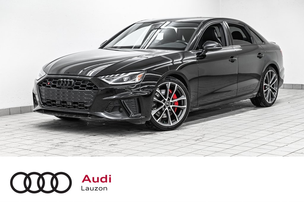 2022 Audi S4 Sedan PROGRESSIV BLACK OPTIC CARBON in Laval, Quebec - 1 - w1024h768px