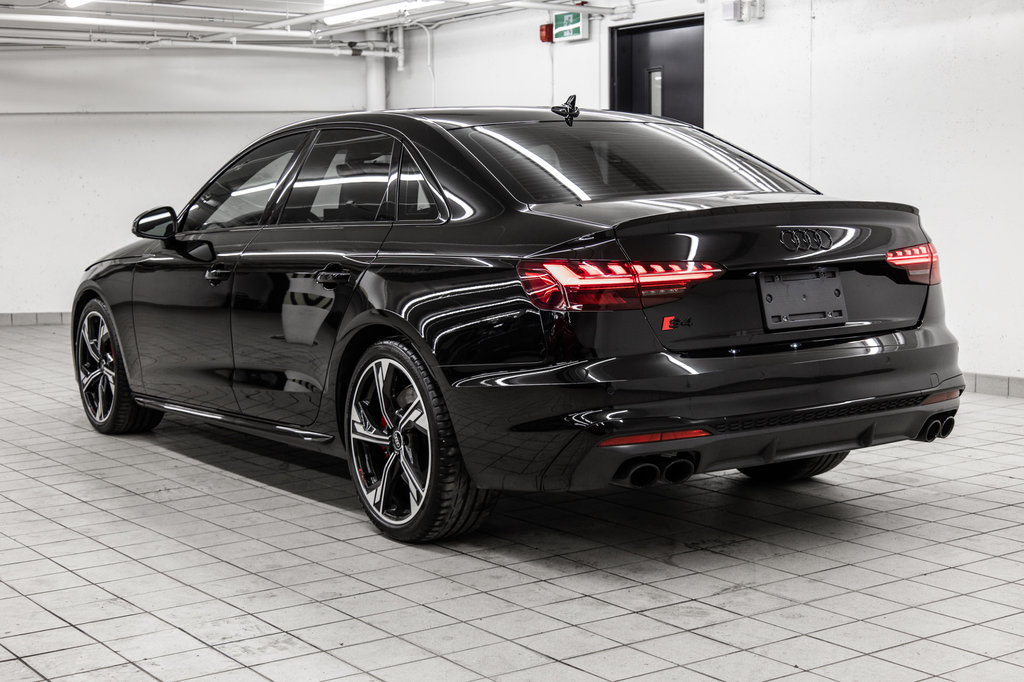 2023  S4 SEDAN TECHNIK SPORT EXHAUST BLACK PKG in Laval, Quebec - 4 - w1024h768px