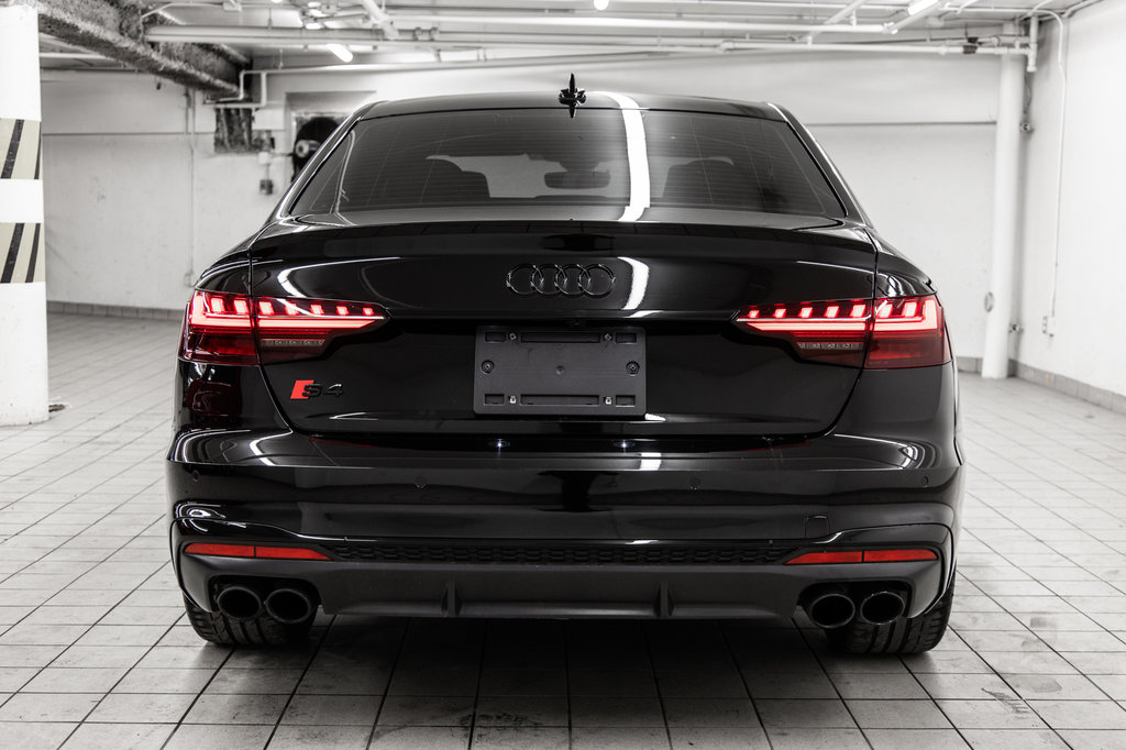 2023 Audi S4 SEDAN TECHNIK SPORT EXHAUST BLACK PKG in Laval, Quebec - 5 - w1024h768px