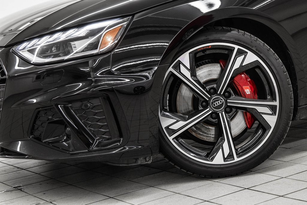 2024 Audi S4 SEDAN TECHNIK CARBON INLAYS, 19PCS FLAG DESIGN, RED CALI in Laval, Quebec - 6 - w1024h768px