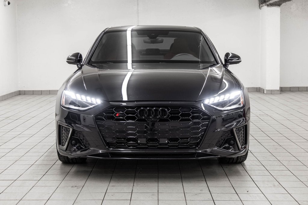 2024 Audi S4 SEDAN TECHNIK CARBON INLAYS, 19PCS FLAG DESIGN, RED CALI in Laval, Quebec - 2 - w1024h768px