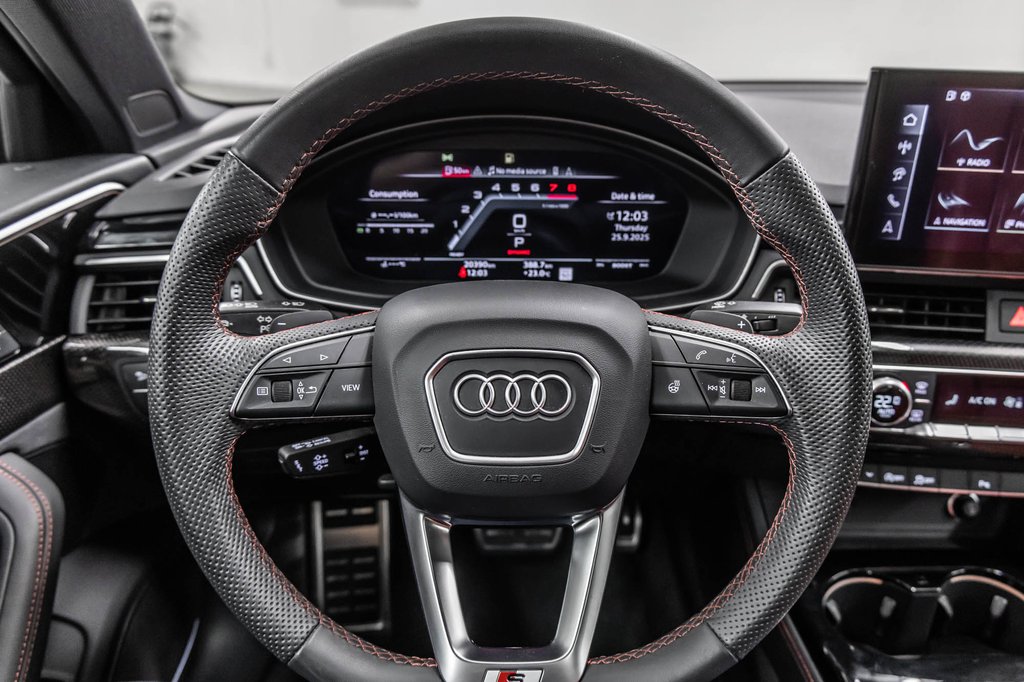 2024 Audi S4 SEDAN TECHNIK CARBON INLAYS, 19PCS FLAG DESIGN, RED CALI in Laval, Quebec - 17 - w1024h768px