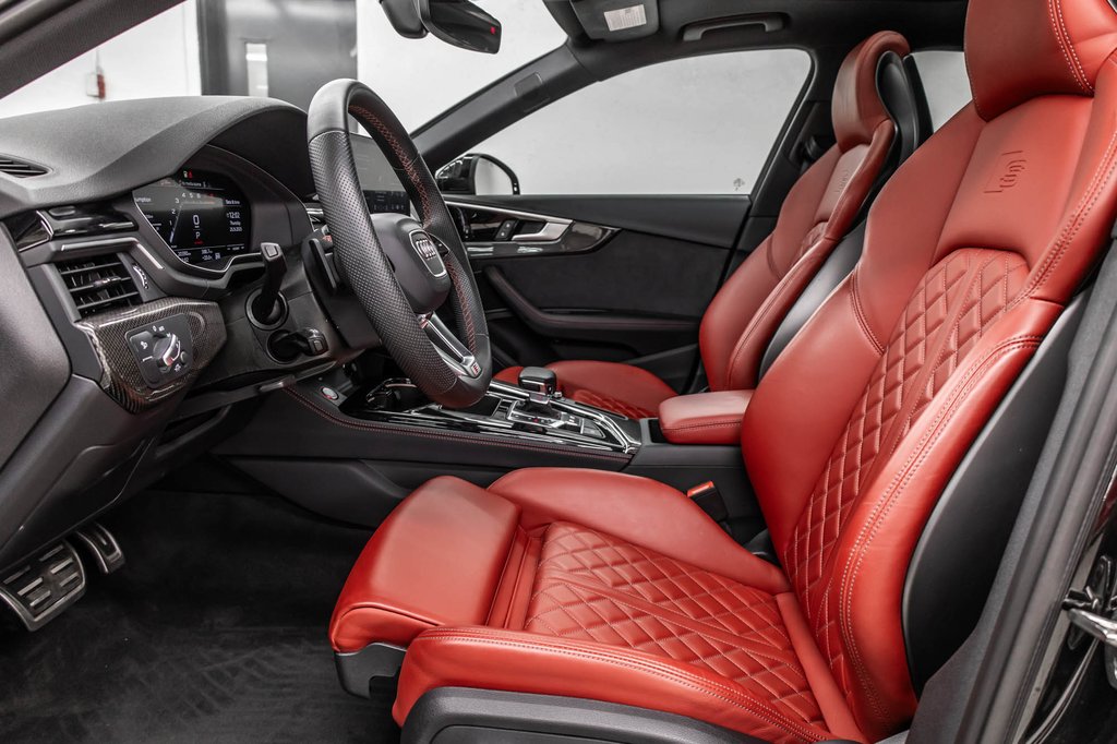 2024 Audi S4 SEDAN TECHNIK CARBON INLAYS, 19PCS FLAG DESIGN, RED CALI in Laval, Quebec - 15 - w1024h768px