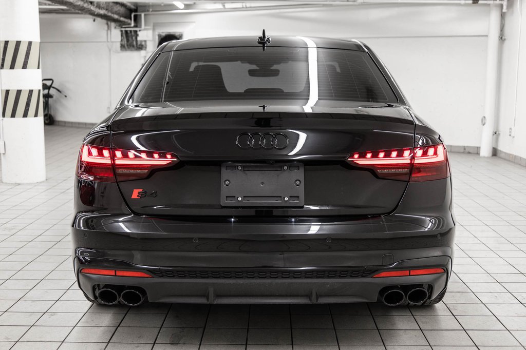 2024 Audi S4 SEDAN TECHNIK CARBON INLAYS, 19PCS FLAG DESIGN, RED CALI in Laval, Quebec - 5 - w1024h768px