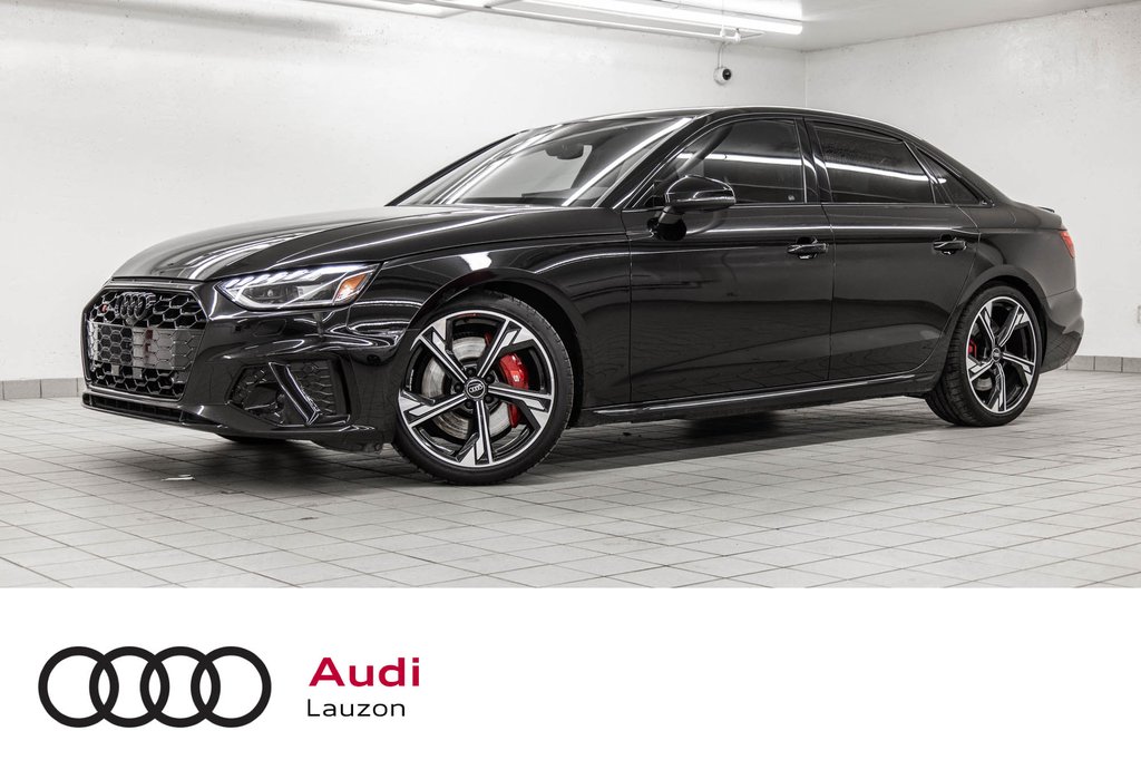 2024 Audi S4 SEDAN TECHNIK CARBON INLAYS, 19PCS FLAG DESIGN, RED CALI in Laval, Quebec - 1 - w1024h768px