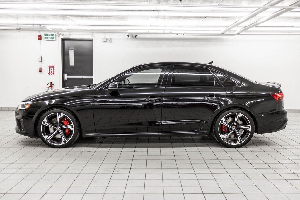 2024 Audi S4 SEDAN TECHNIK CARBON INLAYS, 19PCS FLAG DESIGN, RED CALI in Laval, Quebec - 3 - w1024h768px