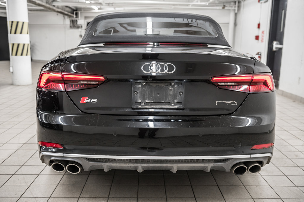 2018  S5 CABRIOLET TECHNIK CARBON SPORT DIFF in Laval, Quebec - 5 - w1024h768px