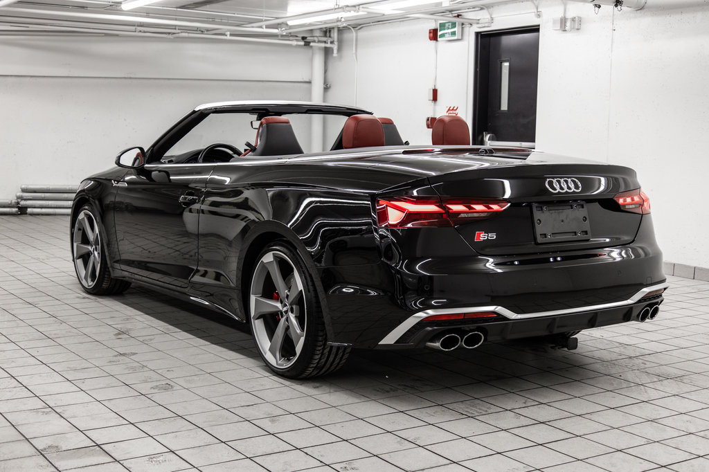 2020 Audi S5 CABRIOLET TECHNIK, ADVANCED DRIVER ASSIST, 20 PCS, HUD in Laval, Quebec - 4 - w1024h768px