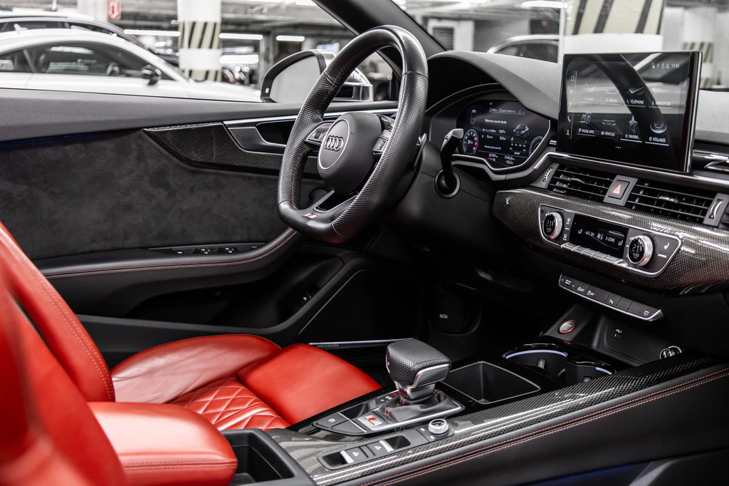 2020 Audi S5 CABRIOLET TECHNIK, ADVANCED DRIVER ASSIST, 20 PCS, HUD in Laval, Quebec - 36 - w1024h768px