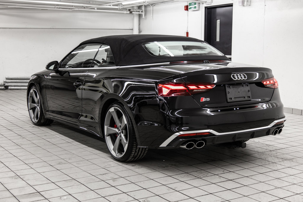 2020 Audi S5 CABRIOLET TECHNIK, ADVANCED DRIVER ASSIST, 20 PCS, HUD in Laval, Quebec - 9 - w1024h768px