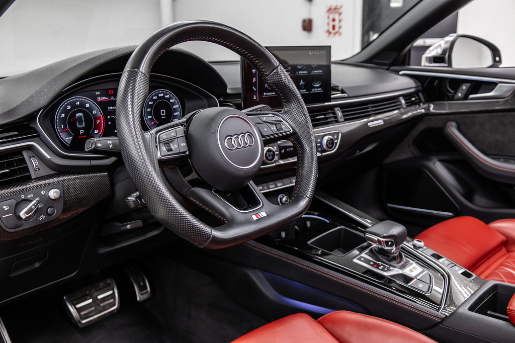 2020 Audi S5 CABRIOLET TECHNIK, ADVANCED DRIVER ASSIST, 20 PCS, HUD in Laval, Quebec - 16 - w1024h768px