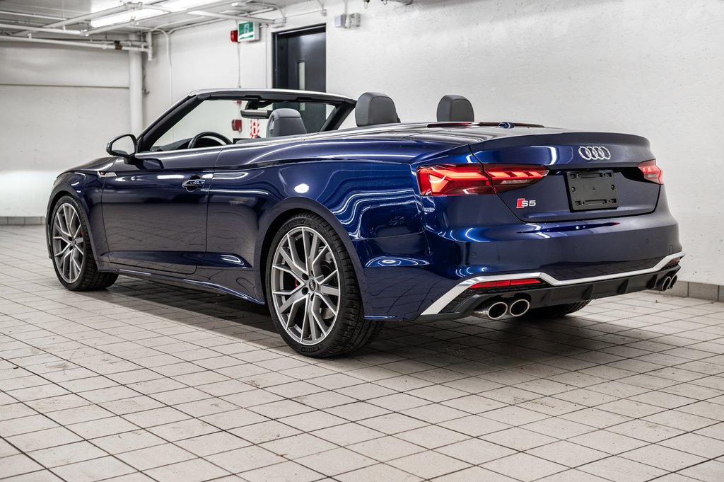 Audi S5 Cabriolet TECHNIK CARBON TETE HAUTE 2022 à Laval, Québec - 4 - w1024h768px