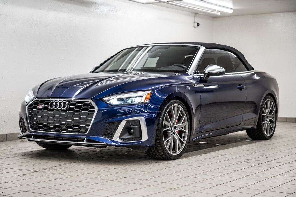 Audi S5 Cabriolet TECHNIK CARBON TETE HAUTE 2022 à Laval, Québec - 33 - w1024h768px