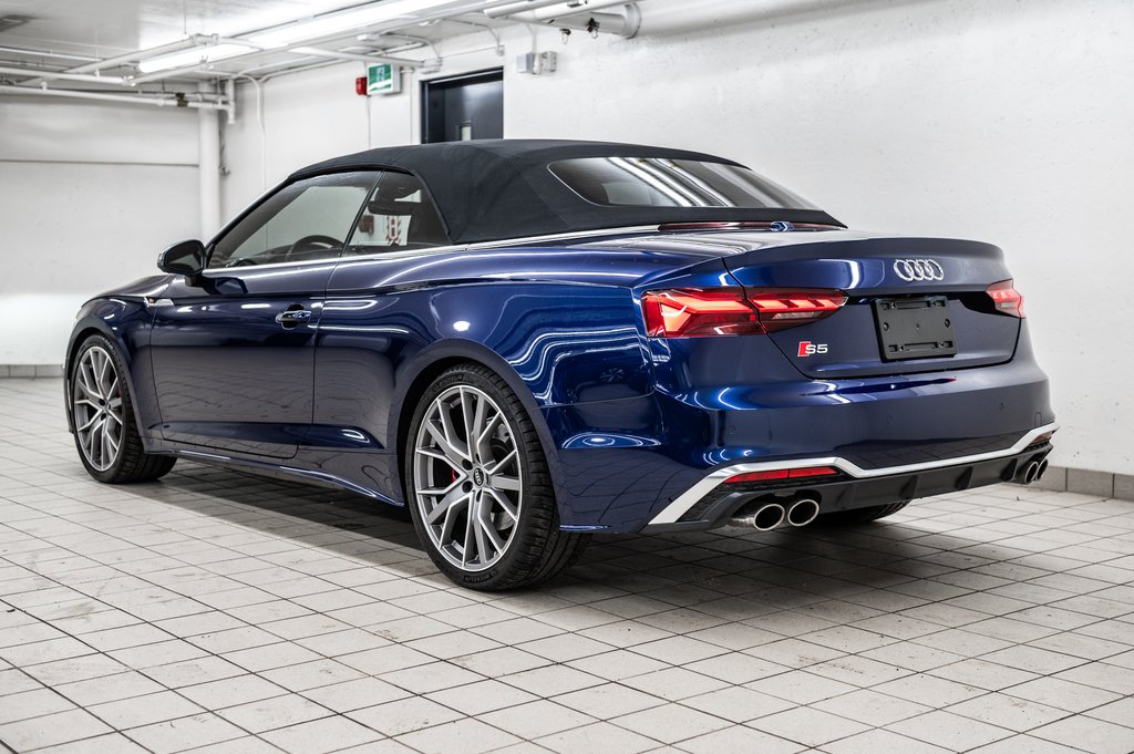 Audi S5 Cabriolet TECHNIK CARBON TETE HAUTE 2022 à Laval, Québec - 35 - w1024h768px