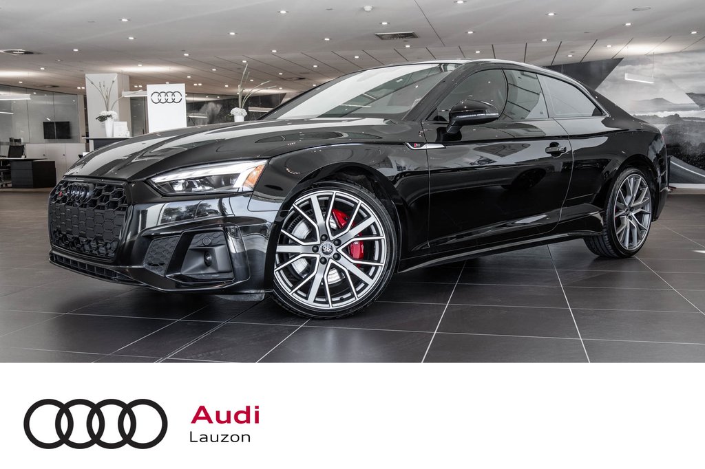 2022 Audi S5 COUPE PROGRESSIV BLACK OPTIC SPORT EXHAUST in Laval, Quebec - 1 - w1024h768px