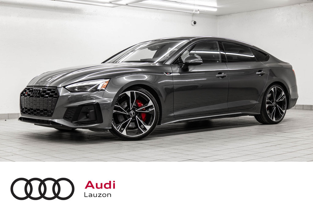 2022 Audi S5 Sportback TECHNIK BLACK OPTIC CARBON in Laval, Quebec - 1 - w1024h768px